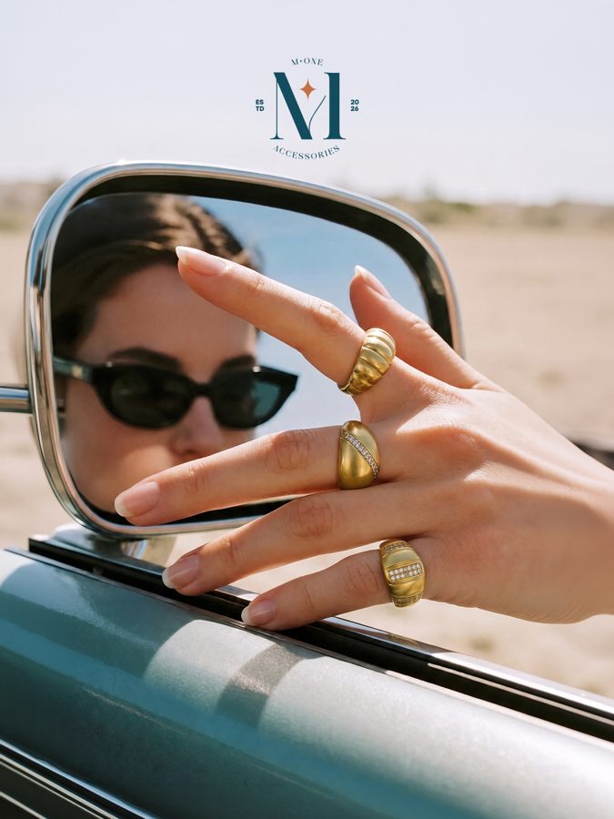 Signet & Dome Ring Stack