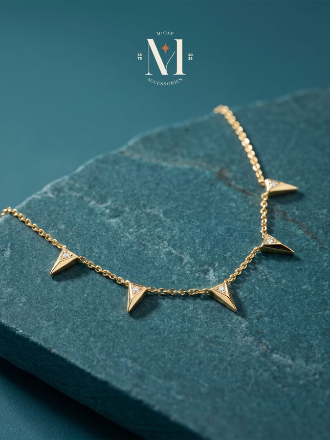 Spike Charm Necklace