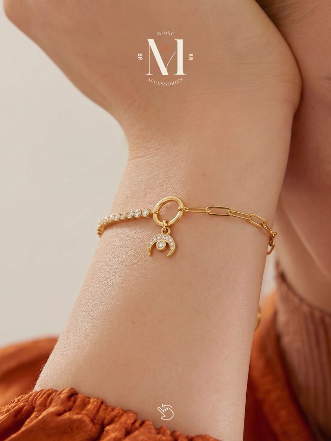 Crescent Horn Bracelet