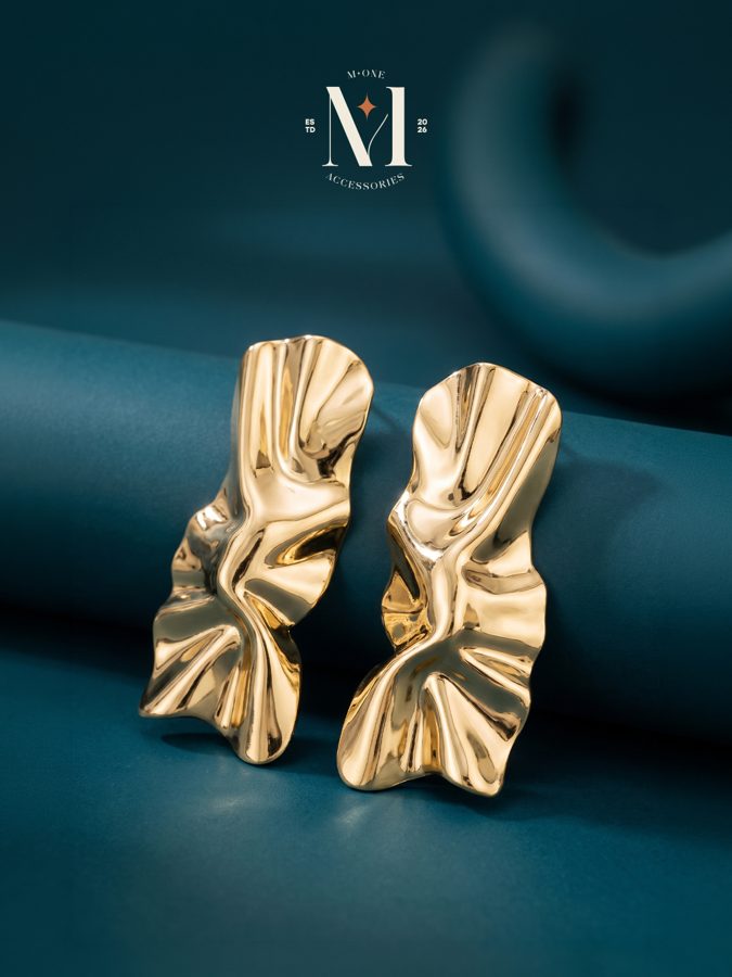 Molten Gold Statement Drops