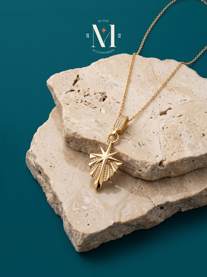 Starburst Palm Pendant