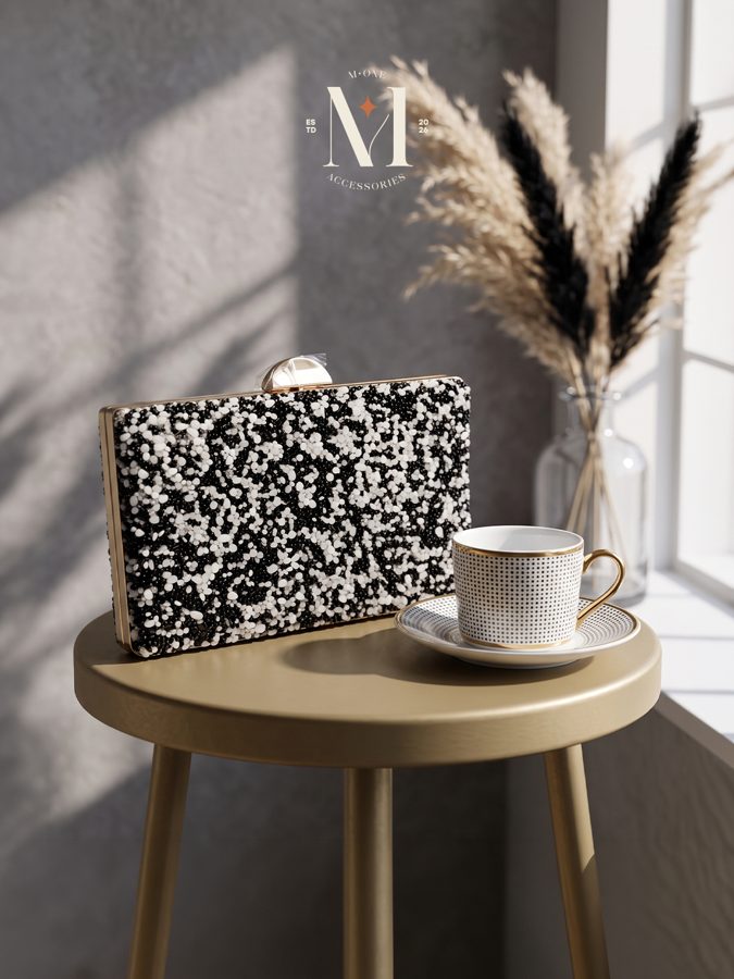 Speckled Box Clutch