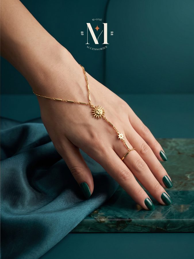 Sunburst Medallion Hand Chain