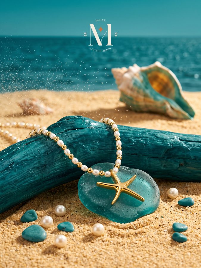 Pearl Starfish Necklace